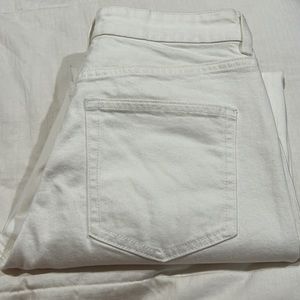 H&M white jeans